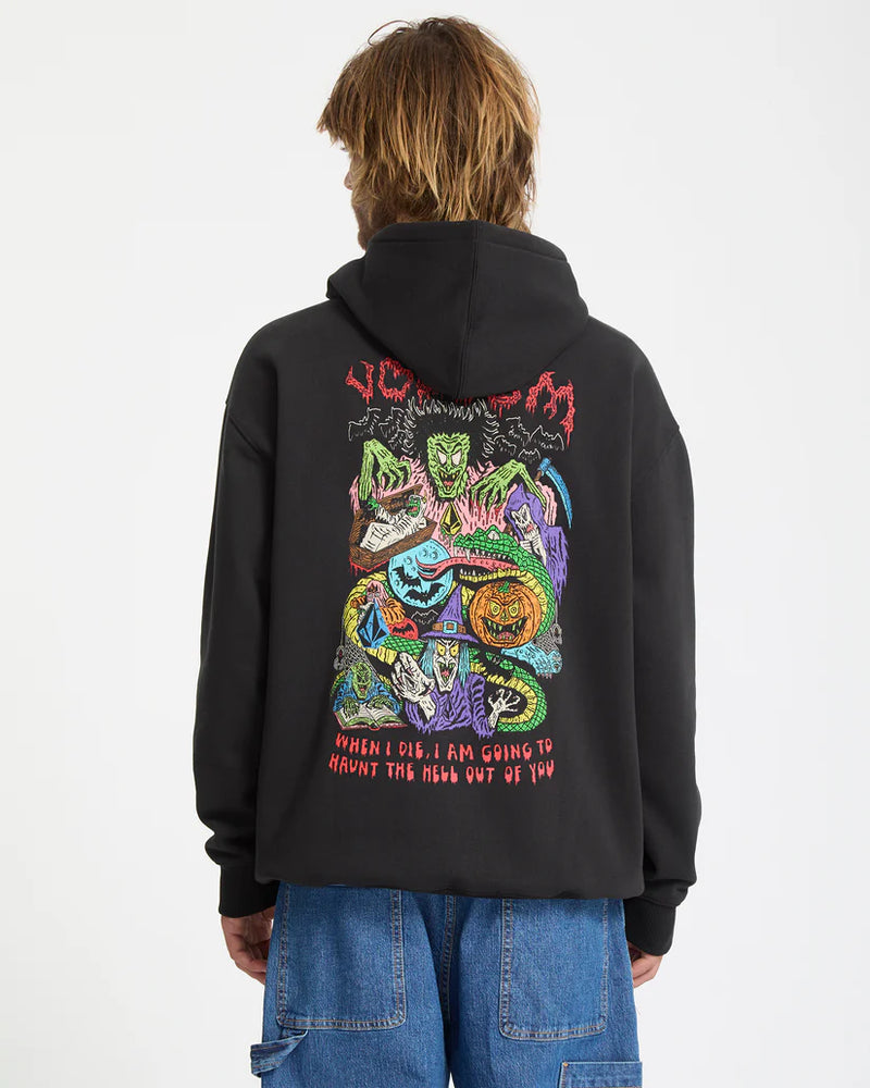 Load image into Gallery viewer, Volcom Men&#39;s JJ Villard Hoodie Black A4132504-BLK
