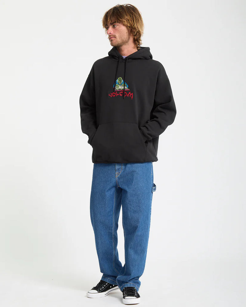 Load image into Gallery viewer, Volcom Men&#39;s JJ Villard Hoodie Black A4132504-BLK
