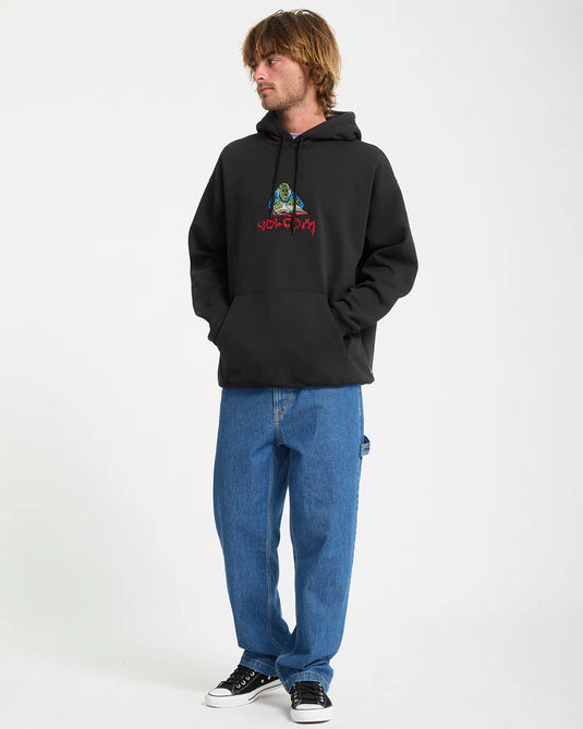 Volcom Men's JJ Villard Hoodie Black A4132504-BLK