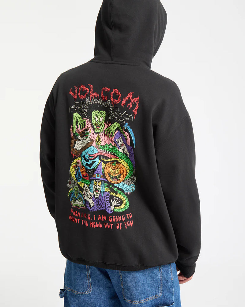 Load image into Gallery viewer, Volcom Men&#39;s JJ Villard Hoodie Black A4132504-BLK
