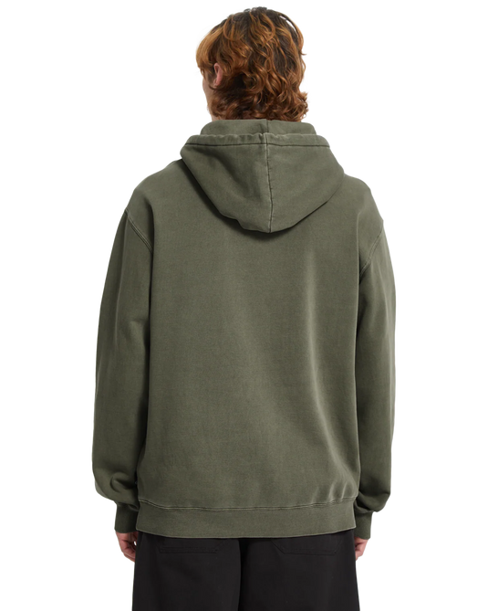 Volcom Men's Single Stone Hoodie Dark Olive A4132512-DKO