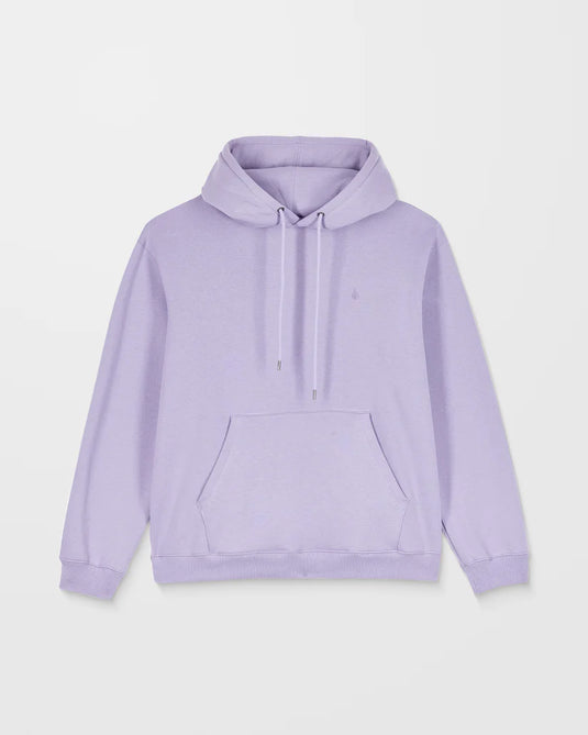 Volcom Men's Single Stone Hoodie Purple Ash A4132512_PPA