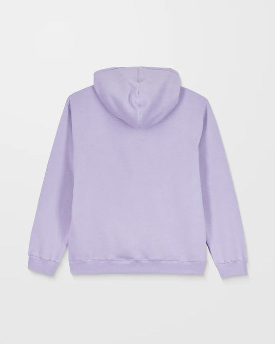 Volcom Men's Single Stone Hoodie Purple Ash A4132512_PPA