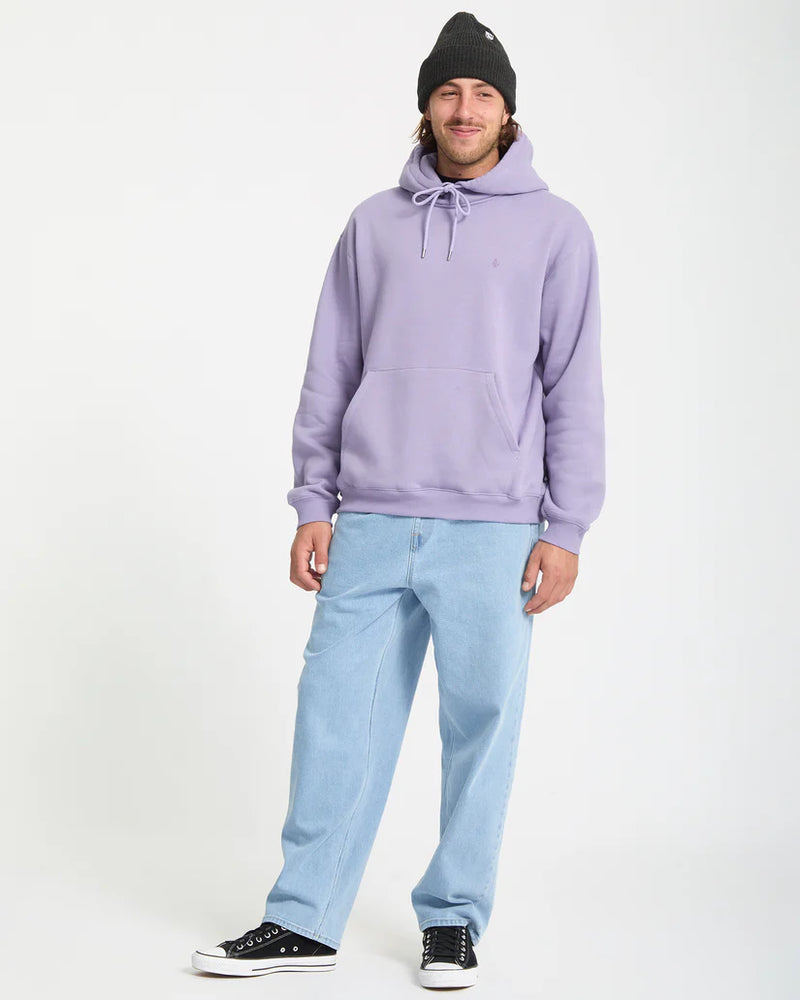 Load image into Gallery viewer, Volcom Men&#39;s Single Stone Hoodie Purple Ash A4132512_PPA
