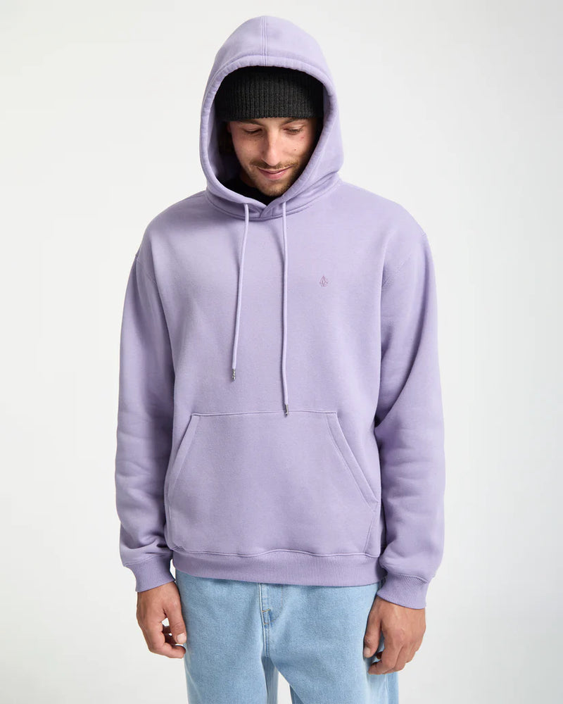 Load image into Gallery viewer, Volcom Men&#39;s Single Stone Hoodie Purple Ash A4132512_PPA
