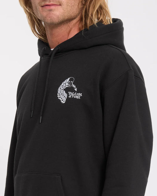 Volcom Men's Noder Hoodie Black A4132603-BLK