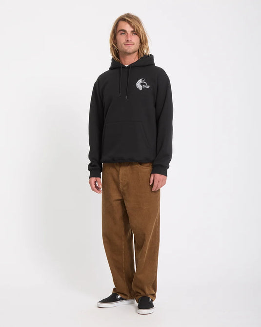 Volcom Men's Noder Hoodie Black A4132603-BLK