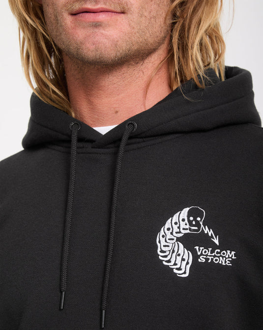Volcom Men's Noder Hoodie Black A4132603-BLK