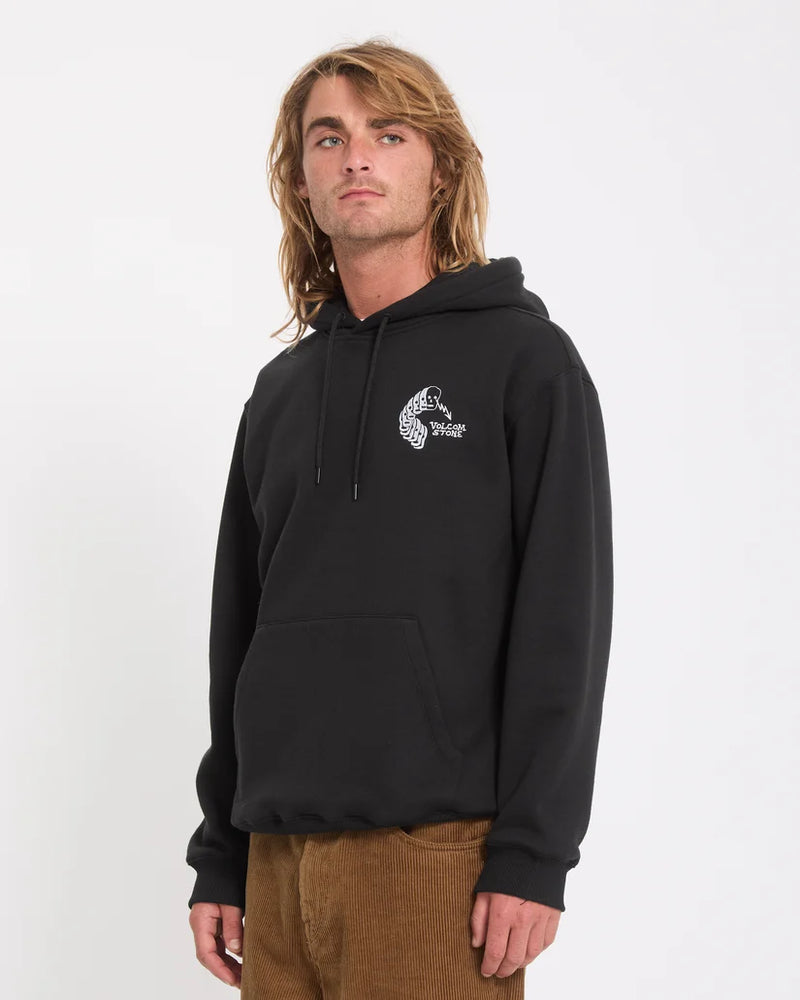Load image into Gallery viewer, Volcom Men's Noder Hoodie Black A4132603-BLK
