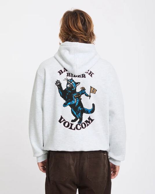 Volcom Men's Noder Po Hoodie Bone Heather A4132603-BNH