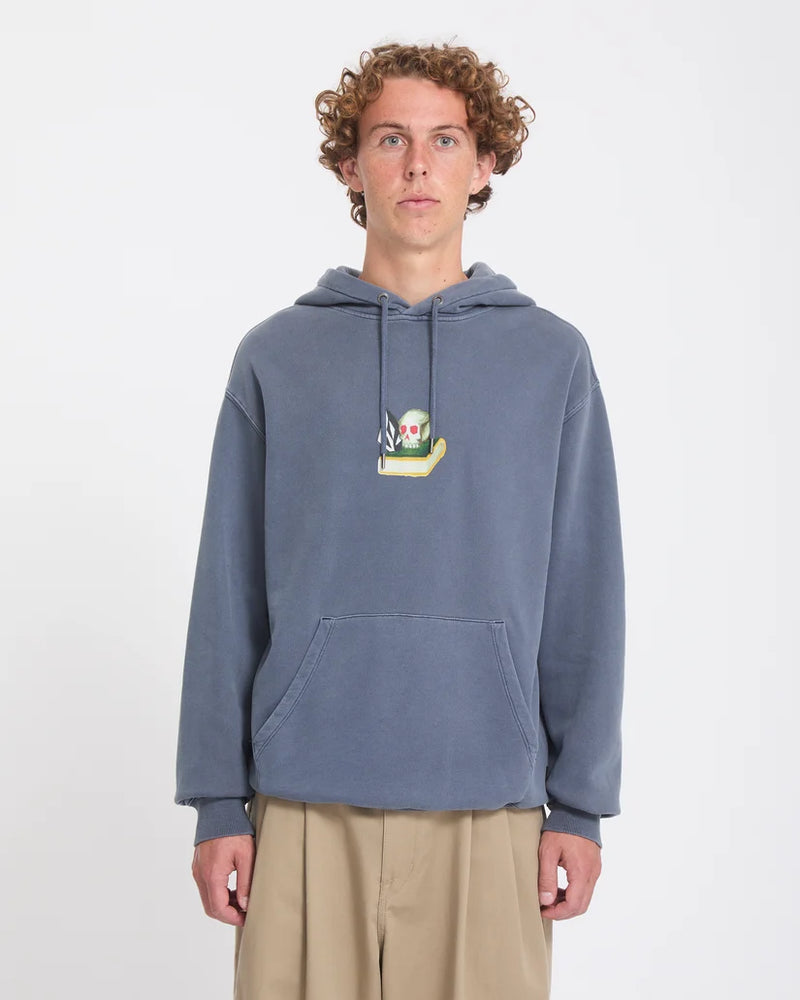 Load image into Gallery viewer, Volcom Men's Boiler Po Hoodie Storm Blue A4132607-SRB

