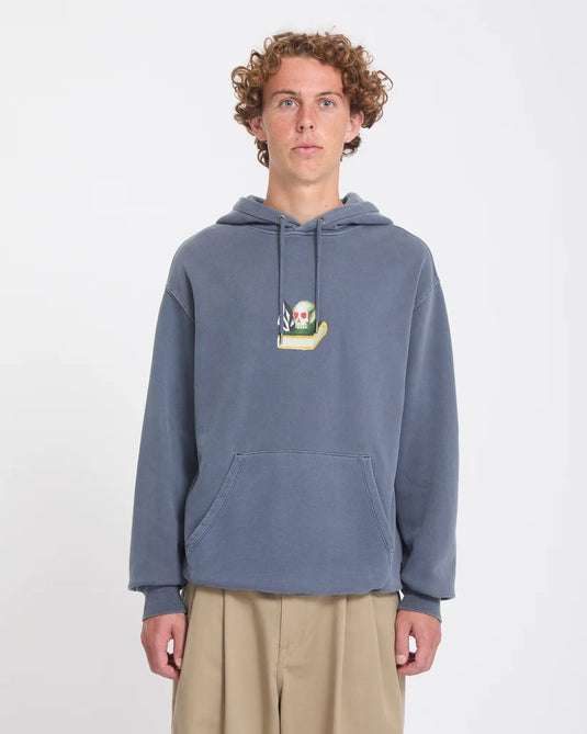 Volcom Men's Boiler Po Hoodie Storm Blue A4132607-SRB