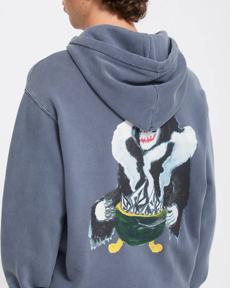 Load image into Gallery viewer, Volcom Men's Boiler Po Hoodie Storm Blue A4132607-SRB
