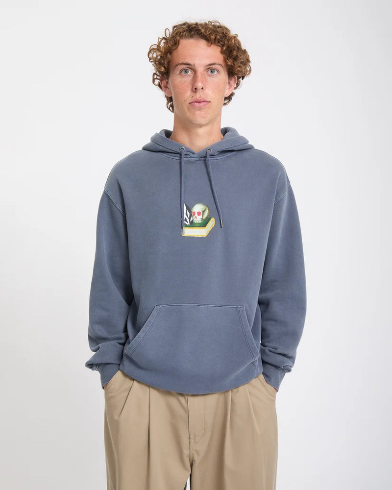 Load image into Gallery viewer, Volcom Men's Boiler Po Hoodie Storm Blue A4132607-SRB
