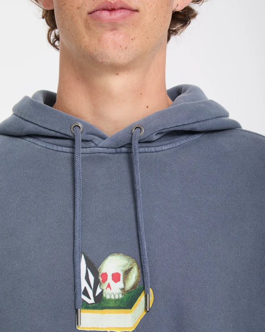 Volcom Men's Boiler Po Hoodie Storm Blue A4132607-SRB