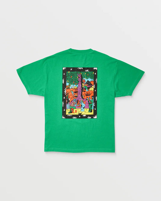 Volcom Unisex Mollema 2 T-Shirt Mint A4312554_MNT