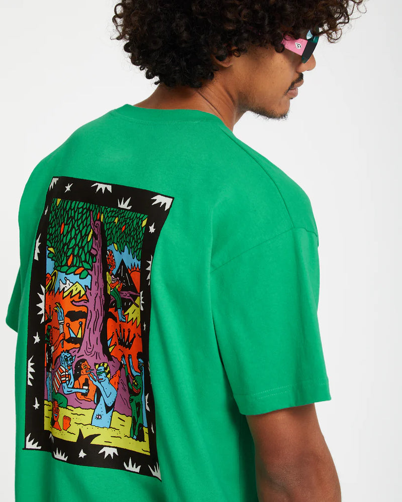 Load image into Gallery viewer, Volcom Unisex Mollema 2 T-Shirt Mint A4312554_MNT
