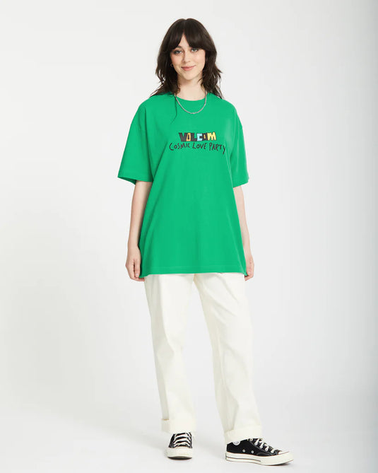 Volcom Unisex Mollema 2 T-Shirt Mint A4312554_MNT