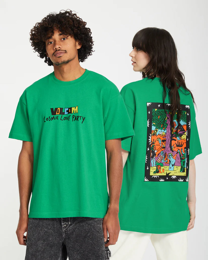 Load image into Gallery viewer, Volcom Unisex Mollema 2 T-Shirt Mint A4312554_MNT
