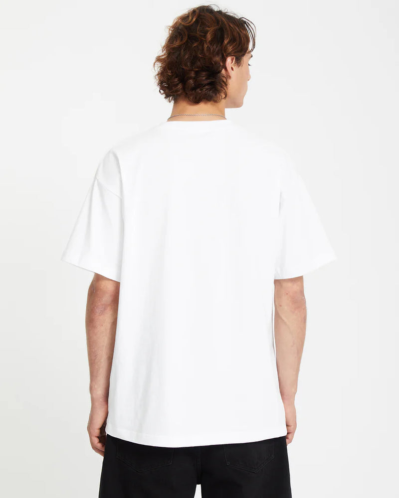 Load image into Gallery viewer, Volcom Unisex Bob Mollema 3 T-Shirt White A4312555_WHT
