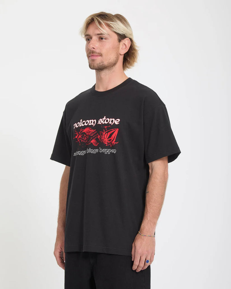 Load image into Gallery viewer, Volcom Men's Ingrow T-Shirt Black A4312668_BLK
