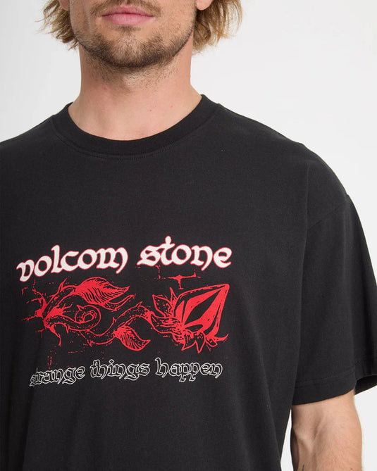Volcom Men's Ingrow T-Shirt Black A4312668_BLK