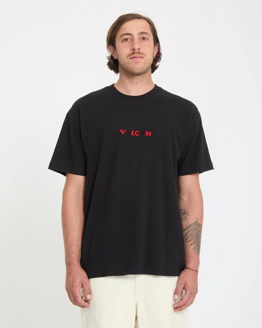 Volcom Men's Seth Conboy T-Shirt Black A4312672_BLK