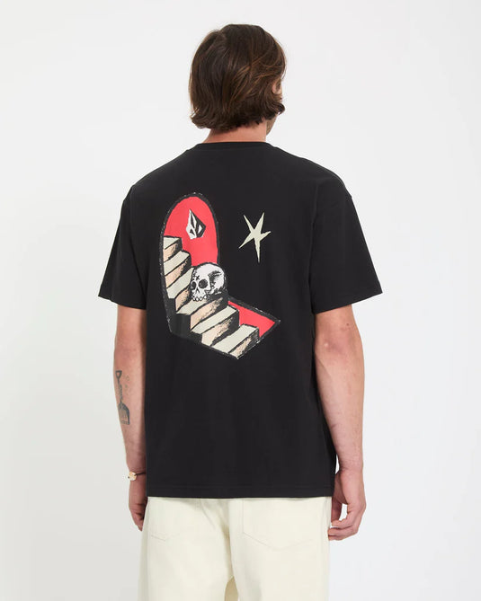 Volcom Men's Seth Conboy T-Shirt Black A4312672_BLK