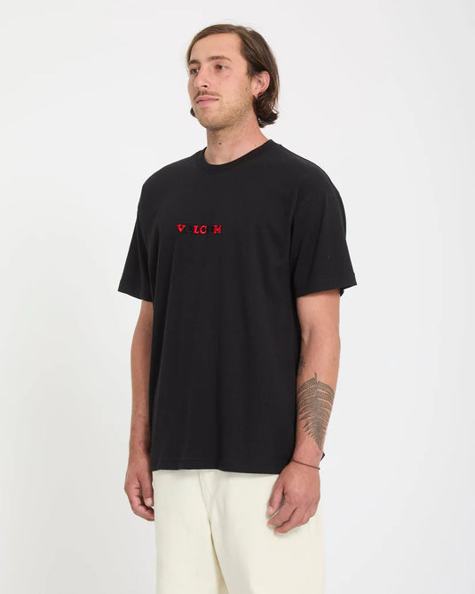 Volcom Men's Seth Conboy T-Shirt Black A4312672_BLK