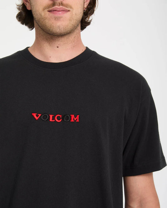 Volcom Men's Seth Conboy T-Shirt Black A4312672_BLK