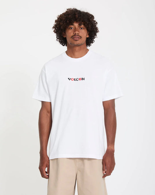 Volcom Men's Seth Conboy T-Shirt White A4312672_WHT