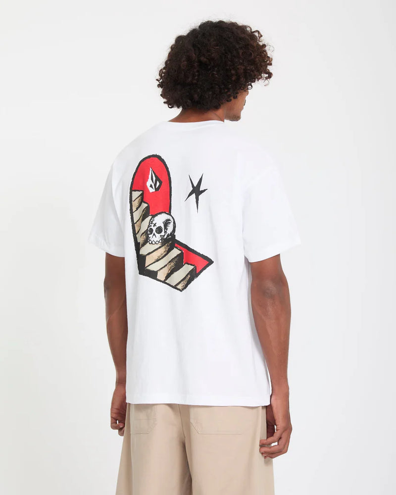 Load image into Gallery viewer, Volcom Men's Seth Conboy T-Shirt White A4312672_WHT

