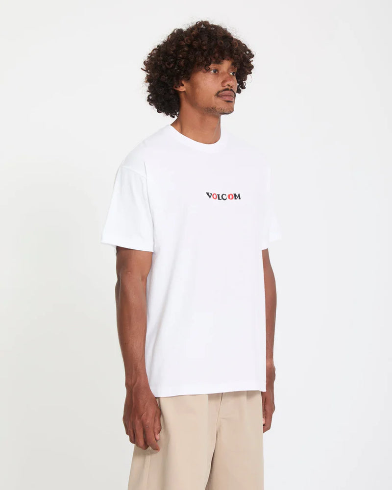 Load image into Gallery viewer, Volcom Men's Seth Conboy T-Shirt White A4312672_WHT
