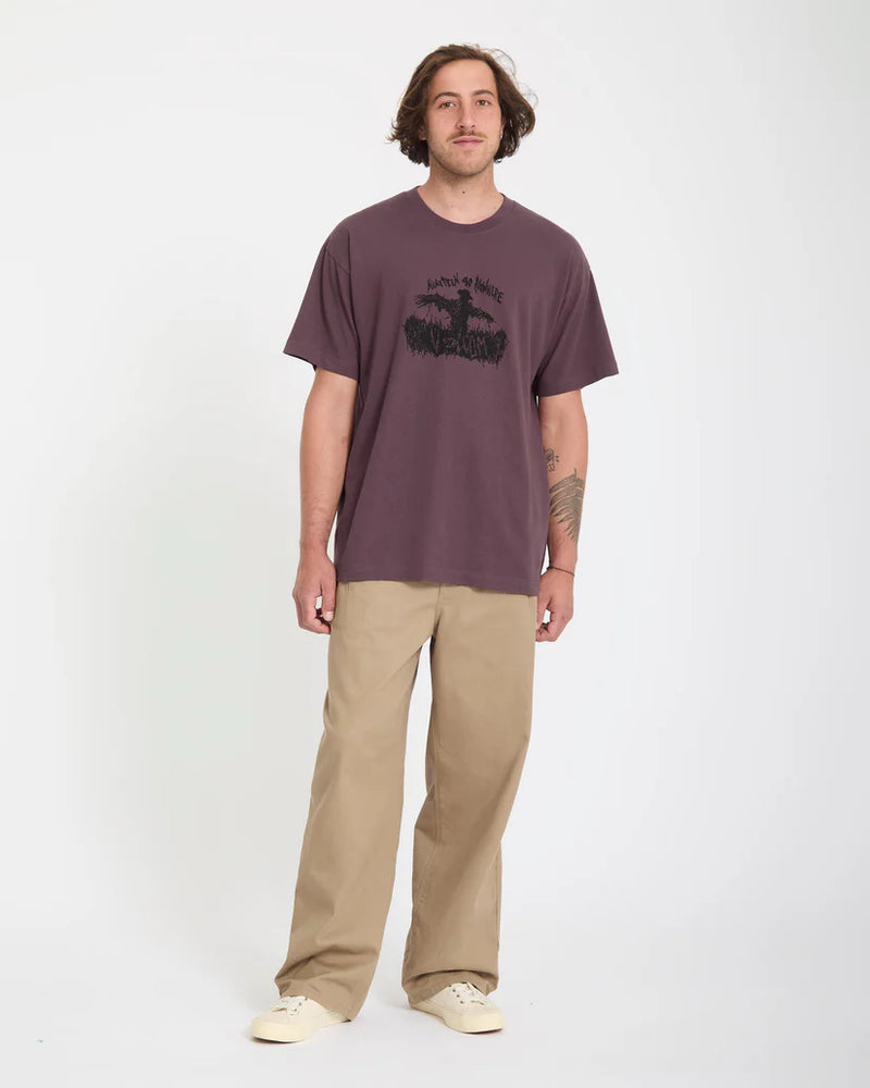 Load image into Gallery viewer, Volcom Men's Gony Zubizarreta T-Shirt Pistol Punch A4312673_PSP
