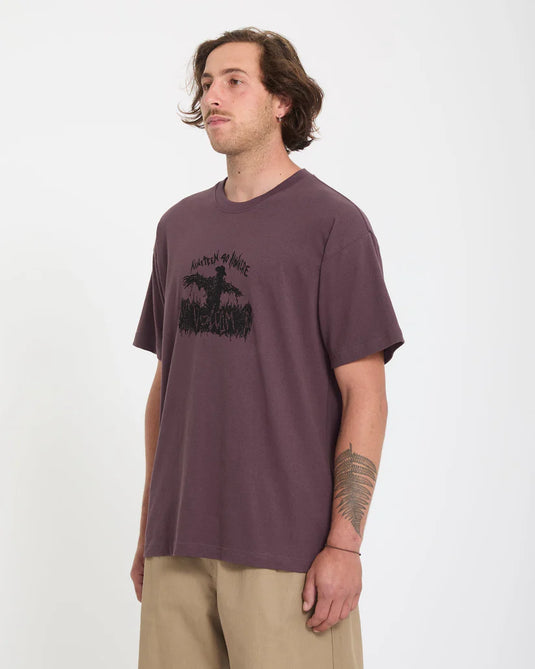 Volcom Men's Gony Zubizarreta T-Shirt Pistol Punch A4312673_PSP