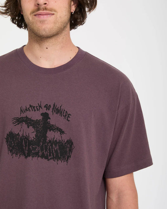 Volcom Men's Gony Zubizarreta T-Shirt Pistol Punch A4312673_PSP