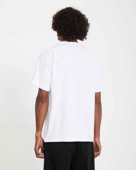 Volcom Men's Gony Zubizarreta T-Shirt White A4312673_WHT