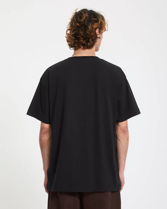 Volcom Men's Issam Auptel T-Shirt Black A4312674_BLK