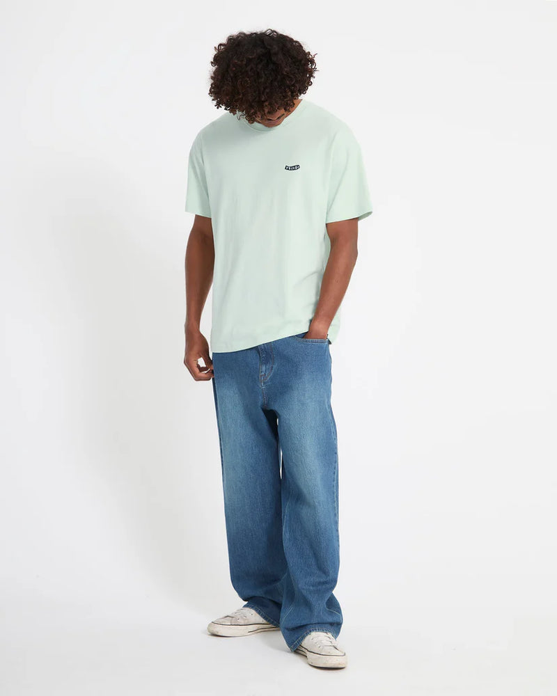 Load image into Gallery viewer, Volcom Men's Pistol Stone T-Shirt Pale Aqua A4312675_PAQ
