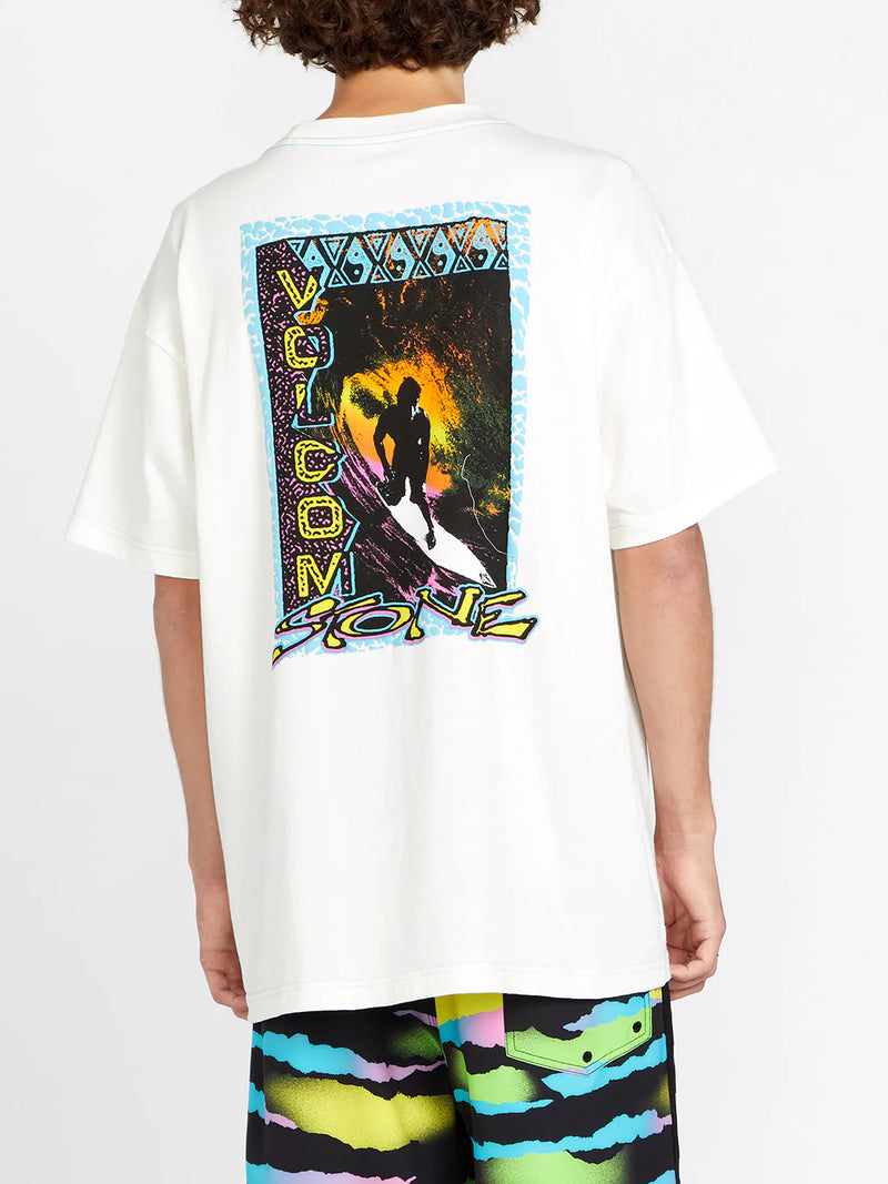 Load image into Gallery viewer, Volcom Men&#39;s Sea Punk T-Shirt Off White A4322404_OFW
