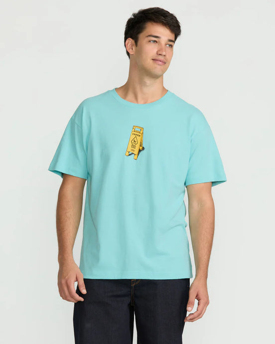 Volcom Men's Dance Floor T-Shirt Poolside A4322505_PSD