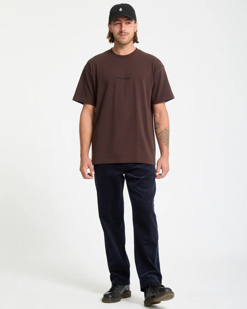 Load image into Gallery viewer, Volcom Men&#39;s Volcom Stone T-Shirt Cacao A4332409-CAO
