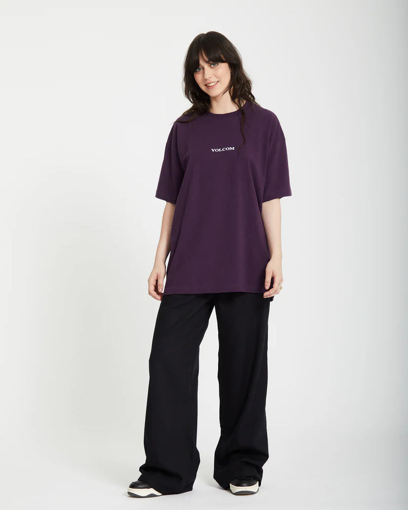 Load image into Gallery viewer, Volcom Men&#39;s Stone T-Shirt Grape Royal A4332409_GPR
