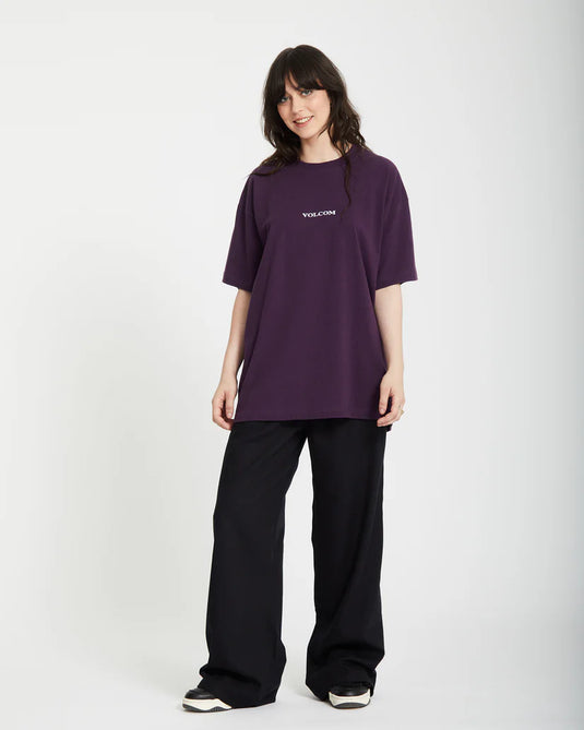 Volcom Men's Stone T-Shirt Grape Royal A4332409_GPR