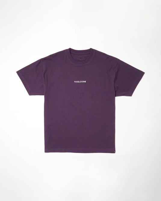 Volcom Men's Stone T-Shirt Grape Royal A4332409_GPR