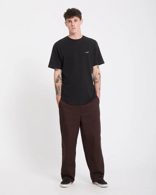 Volcom Men's Pistol Stone T-Shirt Black A4332600-BLK