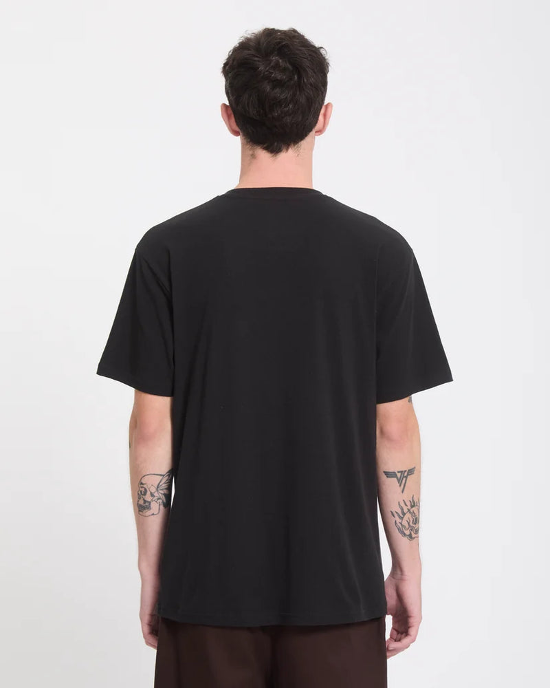Load image into Gallery viewer, Volcom Men's Pistol Stone T-Shirt Black A4332600-BLK
