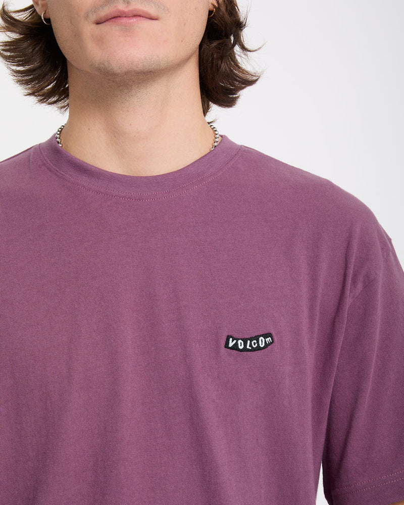 Load image into Gallery viewer, Volcom Men's Pistol Stone T-Shirt Orchid A4332600-ORD
