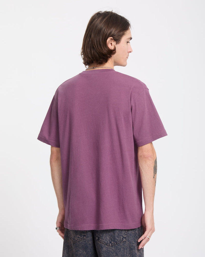 Load image into Gallery viewer, Volcom Men's Pistol Stone T-Shirt Orchid A4332600-ORD
