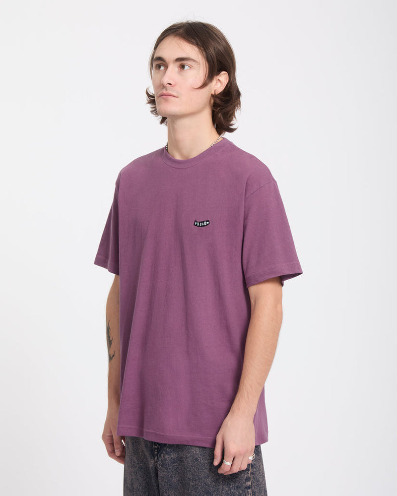 Load image into Gallery viewer, Volcom Men's Pistol Stone T-Shirt Orchid A4332600-ORD

